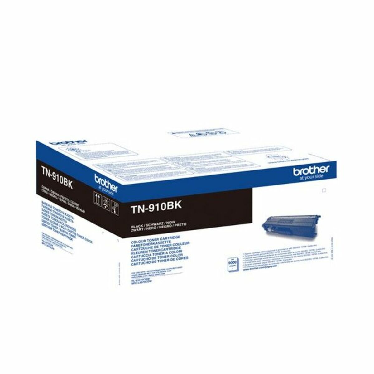 Tóner Original Brother TN-910BK Preto